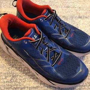 Hoka Clifton 2 men’s size 11 blue with red details